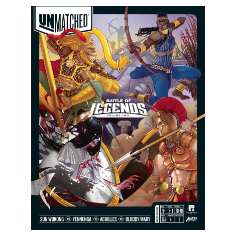 Restoration Games Unmatched Battle Of Legends Vol. 2