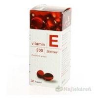 Vitamin E 200-Zentiva cps.mol.30 x 200 mg