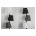 LuxD 21398 Stojanová lampa Shadow, 163 cm, čierna Stojanové svietidlo
