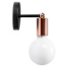 Nástenné svietidlo Bulb rose gold 392205