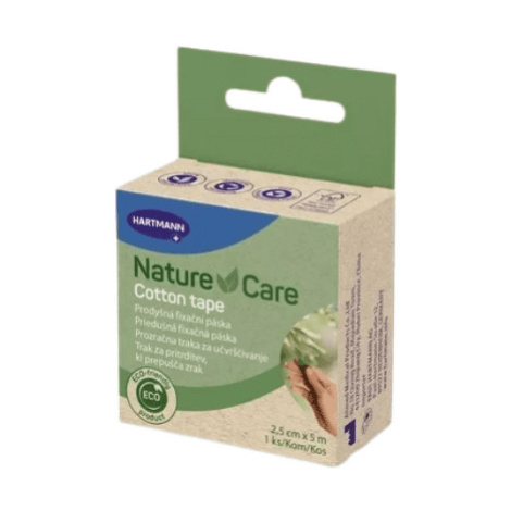 NATURE CARE Cotton tape 2,5 cm x 5 m 1 ks