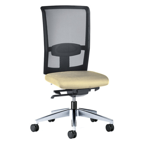 Kancelárska otočná stolička GOAL AIR, výška operadla 545 mm interstuhl