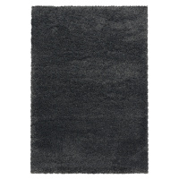 Kusový koberec Fluffy Shaggy 3500 grey Rozmery koberca: 80x250