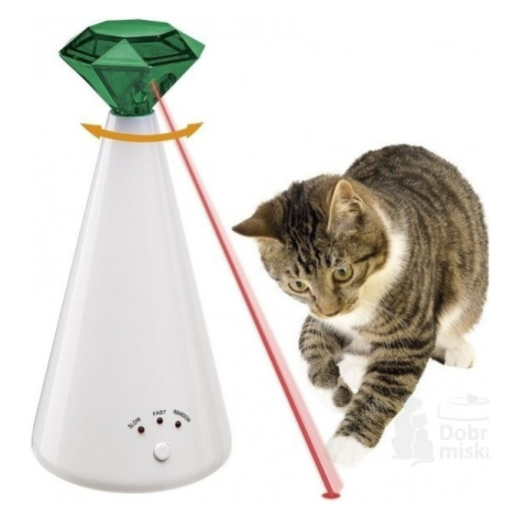 Hračka mačka Laser Phantom, 10x21cm FP Ferplast
