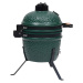 vidaXL 2 v 1 Kamado gril s udiarňou keramika 56 cm zelený