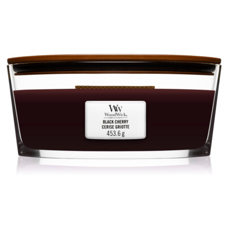 WoodWick Black Cherry sviečka loď 453,6g