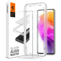 Ochranné sklo Spigen Glas.tR AlignMaster 2 Pack - Galaxy A73 5G (AGL04341)