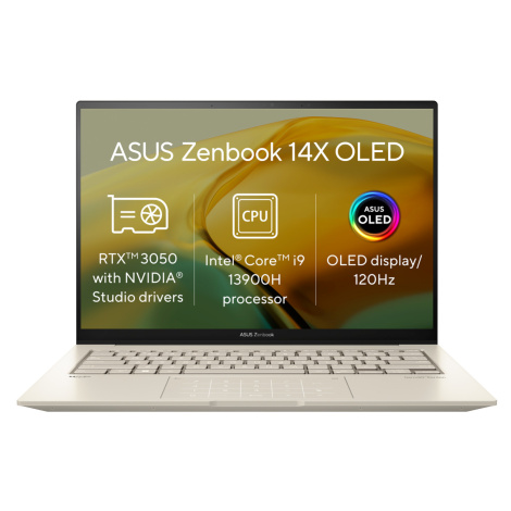 ASUS Zenbook 14X OLED - i9-13900H/32GB/1TB SSD/RTX 3050 4GB/14,5"/2,8K/OLED/16:10/Touch/hliník/2