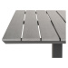 Sconto Záhradný stôl CHACOGU sivá/čierna
