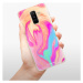 Silikónové puzdro iSaprio - Orange Liquid - Samsung Galaxy A6+