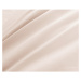Béžová obliečka z bavlneného saténu Bianca Classic, 135 x 200 cm