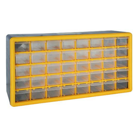 Organizér na stenu Strend Pro SBx3045-F, 40 zásuviek, 50x16x25 cm, max. 25 kg