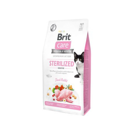 BRIT CARE cat GF  STERILISED sensitive - 2kg