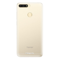 Silikónové puzdro iSaprio - 4Pure - mléčný bez potisku - Huawei Honor 7A