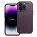 Leather Mag Cover for IPHONE 15 PLUS dark violet