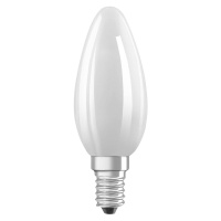 OSRAM LED žiarovka sviečka matná E14 1,2W 4000K 255lm