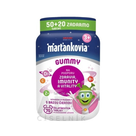 WALMARK Marťankovia GUMMY s Bazou čiernou