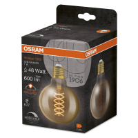 OSRAM Vintage 1906 LED globe G95 E27 7 W zlatá