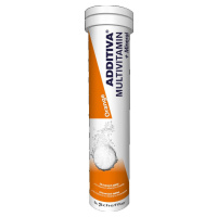 ADDITIVA Multivitamín + Minerál, orange 20 šumivých tabliet