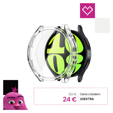 Spigen Ultra Hybrid púzdro Samsung Galaxy Watch6 44mm číre