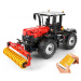 mamido  Stavebnica traktor na diaľkové ovládanie 2716 dielov červený