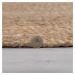 Kusový koberec Capri Jute Natural kruh - 180x180 (průměr) kruh cm Flair Rugs koberce