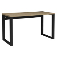 Expedo Písací stôl RAMO, 135x76,2x65, dub artisan/čierna