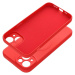 Silicone Mag Cover case compatible s MagSafe pre IPHONE 14 red