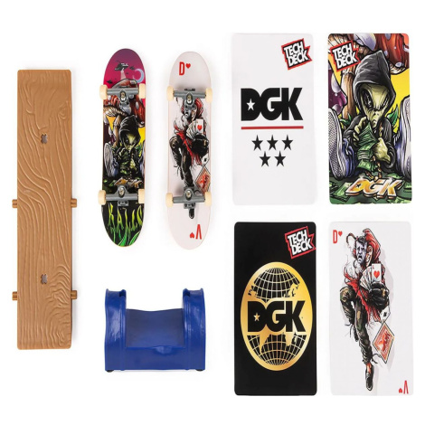 Tech Deck Fingerboard dvojbalení s překážkou DGK