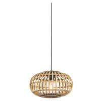 Orientálna závesná lampa bambus 32 cm - Amira