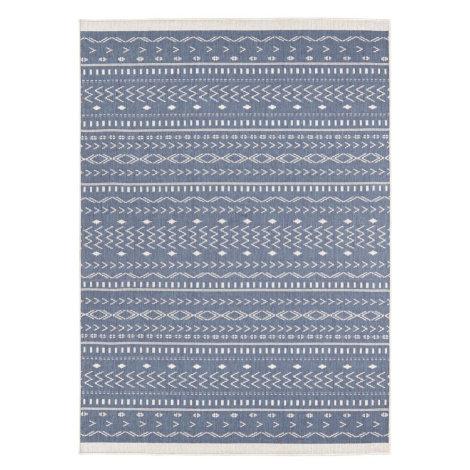 Kusový koberec Twin Supreme 103439 Kuba blue creme – na ven i na doma - 80x250 cm NORTHRUGS - Ha