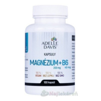 Adelle Davis Magnézium 200 mg a B6 40 mg 100 kapsúl