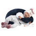 Llorens 74050 NEW BORN - realistická bábika bábätko so zvukmi a mäkkým látkovým telom - 42