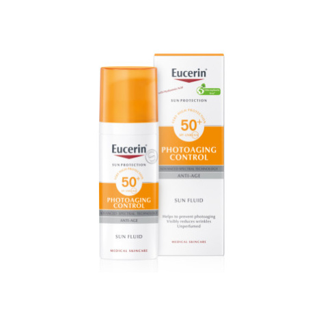 Eucerin SUN PHOTOAGING CONTROL Emulzia na tvár proti vráskam SPF 50+ 50ml