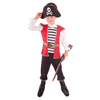Detský kostým pirát s klobúkom (M)