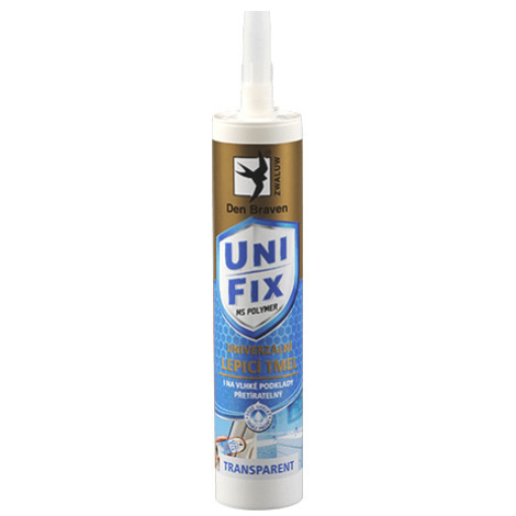 Tmel DEN BRAVEN MS UNIFIX transparentné lepiace a tesniace 290ml