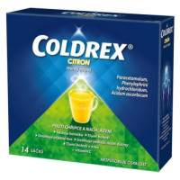 Coldrex Horúci nápoj citrón 14 vrecúšok