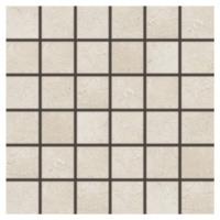 Mozaika Rako Limestone béžová 30x30 cm mat / lesk DDM06801.1