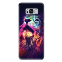 Odolné silikónové puzdro iSaprio - Lion in Colors - Samsung Galaxy S8