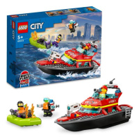 LEGO® City 60373 Hasičská záchranná loď a čln