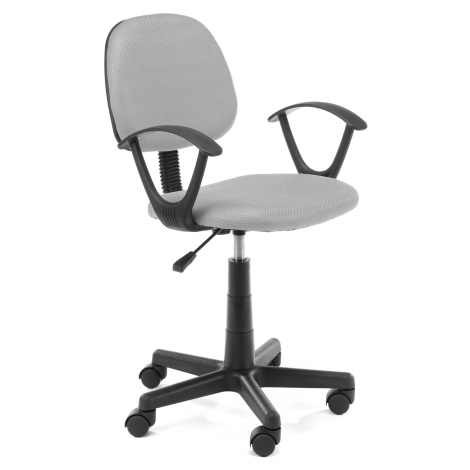 Detská stolička CLASSIC na kolieskach sivá/čierna