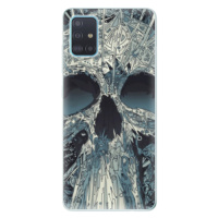 Odolné silikónové puzdro iSaprio - Abstract Skull - Samsung Galaxy A51