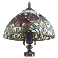 ELINE stolová lampa v štýle Tiffany, 40 cm