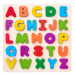 Woody Puzzle ABC-masívne písmená na doske