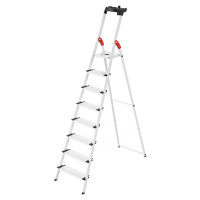 Hliníkový stojací rebrík so stupňami ComfortLine L80 Hailo