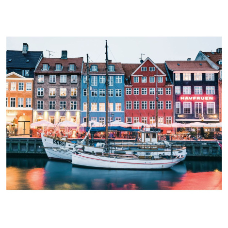 Ravensburger Puzzle Škandinávia Dánsko Kodaň 1000 dielikov