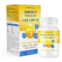 MOVIT ENERGY Omega 3 premium + K2 + D3 + E 90 kapsúl