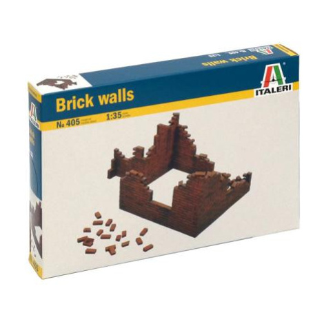 Model Kit budova 0405 - BRICK WALLS (1:35)