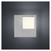 BANKAMP Cube stropné LED svetlo 8 W, striebro