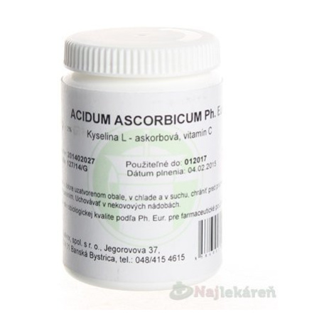 ACIDUM ASCORBICUM Ph.Eur. - GALVEX plv 100g